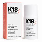 K18 Biomimetic Hairscience Leave-In Molecular Repair Hair Mask 0.5oz/15ml