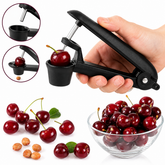 Cherry Pitter & Stone Remover – Manual Handheld Cherry Seed Extractor