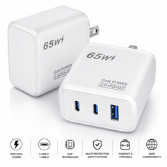 Dual USB Wall Charger – Compact AC Power Adapter with Multiple USB Charging Ports for Phones & Devices