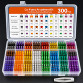 300PCS Automotive Blade Fuse Assortment Kit – Car Truck SUV Color Coded Fuse Set