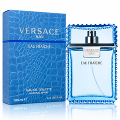 Versace Man Cologne By Versace Eau Fraiche EDT Spray Blue 3.4oz/100ml For Men