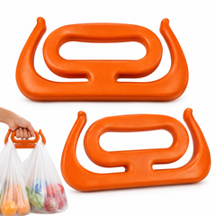 Reusable Plastic Bag Carrier Handle – Comfortable Shopping Bag Holder & Multi-Bag Carrying Tool