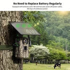Solar Powered Trail Camera – Outdoor Wildlife Game Camera with Built-In Solar Panel, Night Vision & Motion Detection