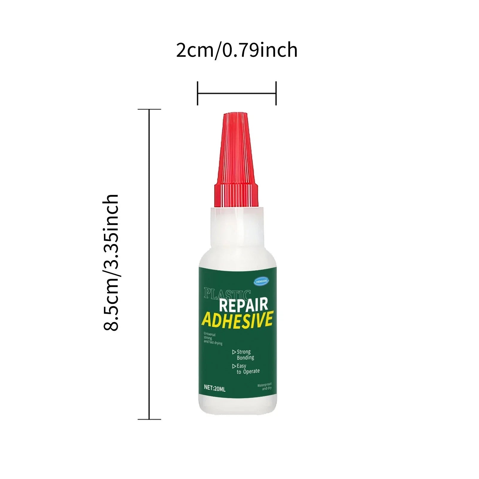 Car Bumper Plastic Adhesive Heavy Duty Repair Glue Strong Bond No Welding