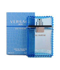 Versace Man Cologne By Versace Eau Fraiche EDT Spray Blue 3.4oz/100ml For Men